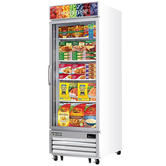 Everest Bottom Mounted Glass Door Merchandiser Freezers