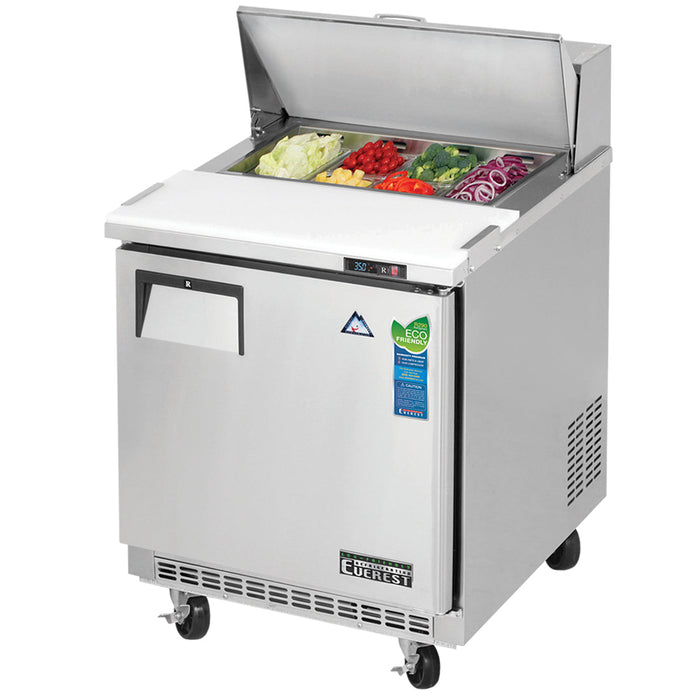 Everest Back Mounted Sandwich Prep Table