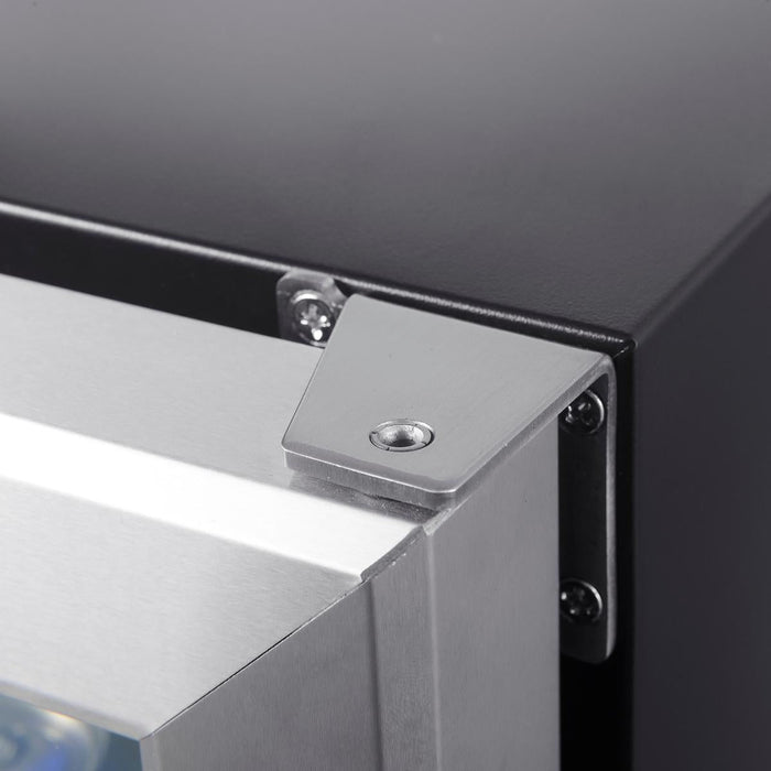 Kingsbottle Beer and Wine Cooler Combination with Low-E Glass Door