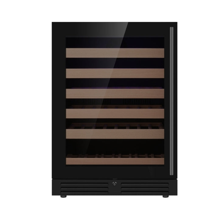 24 Inch Under Counter LOW-E Glass Door Wine Cooler