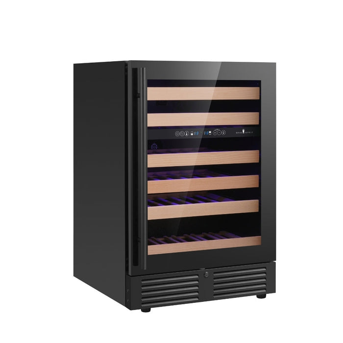 24 Inch Under Counter LOW-E Glass Door Wine Cooler