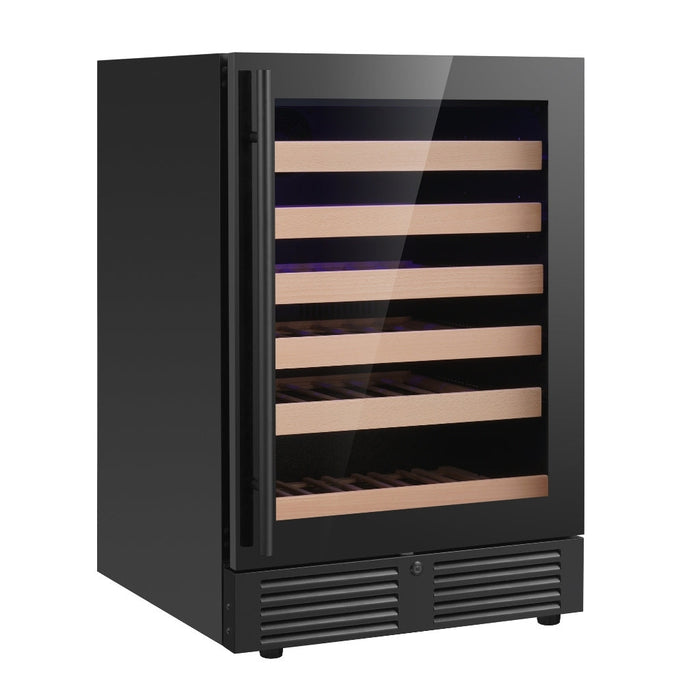 24 Inch Under Counter LOW-E Glass Door Wine Cooler