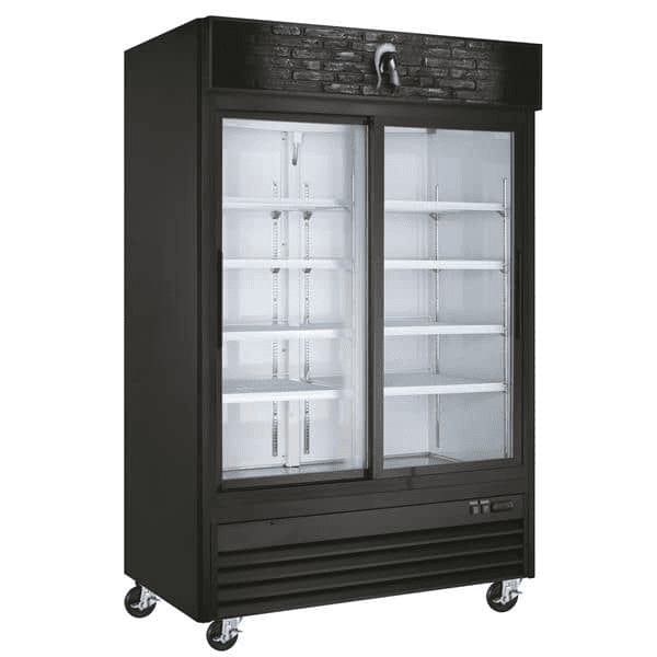 Spartan Reach-In Glass Door Merchandiser Refrigerators