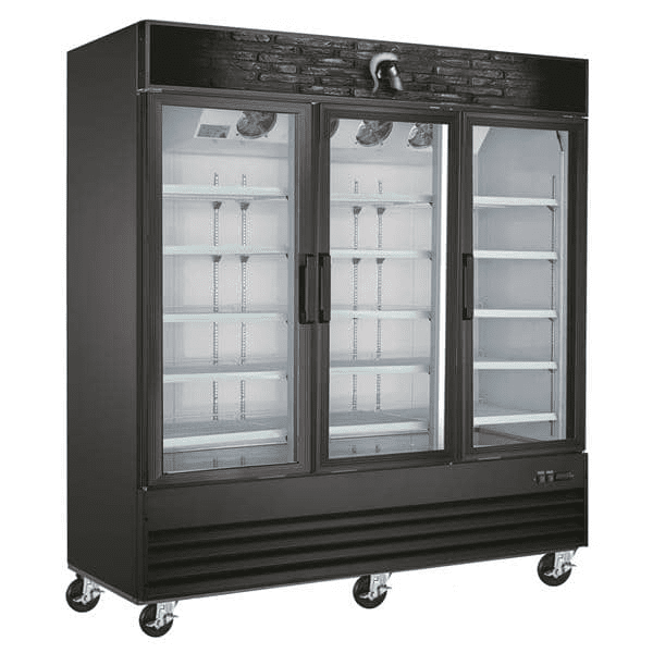 Spartan Reach-In Glass Door Merchandiser Refrigerators