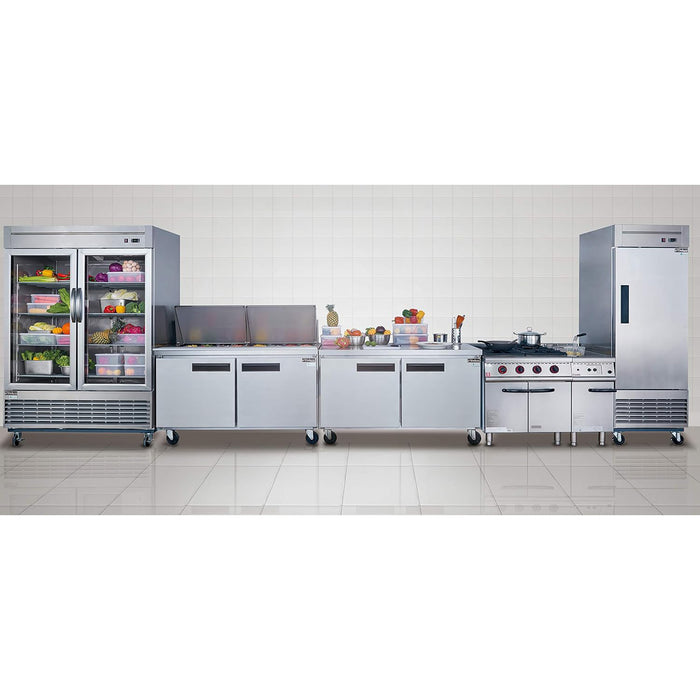 Dukers Commercial Reach In Freezer