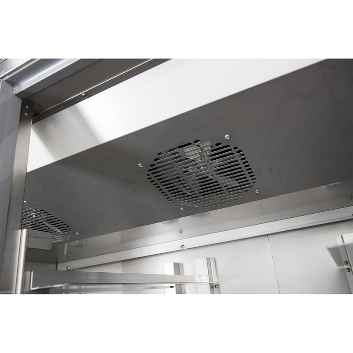 Dukers Commercial Reach In Freezer