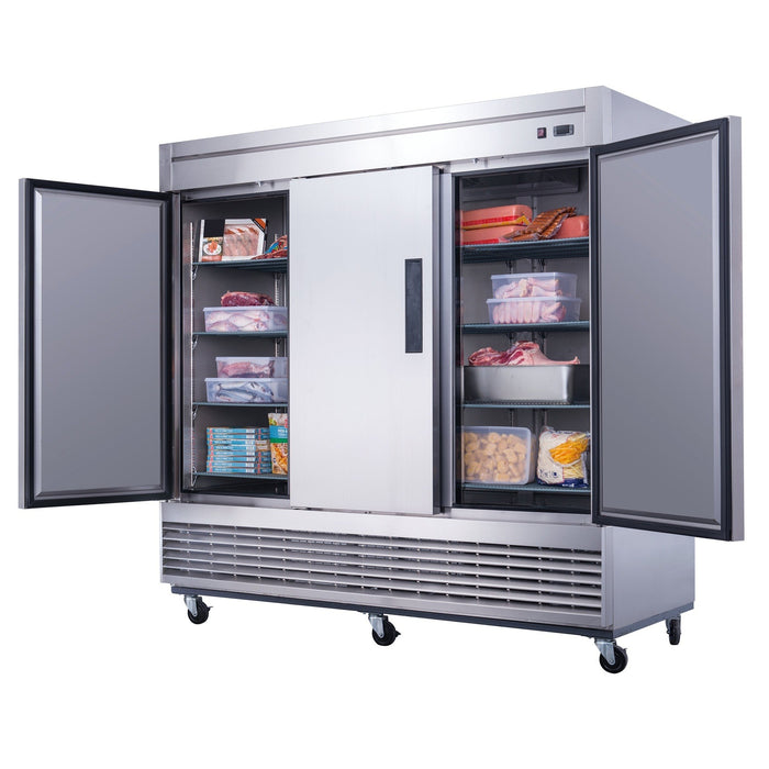 Dukers Commercial Reach In Freezer