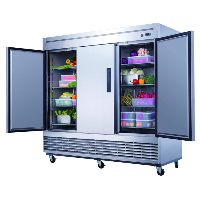 Dukers Commercial Reach In Freezer