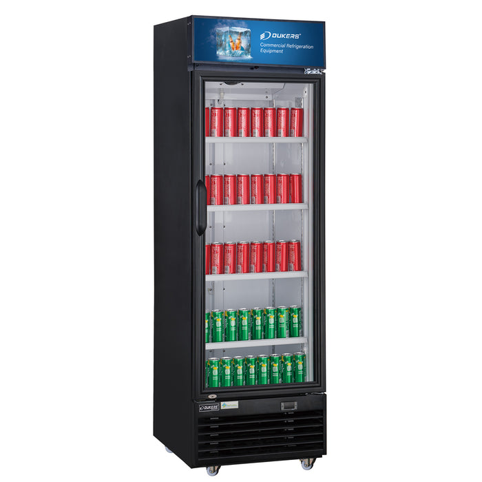 Dukers Glass Door Merchandiser Refrigerator