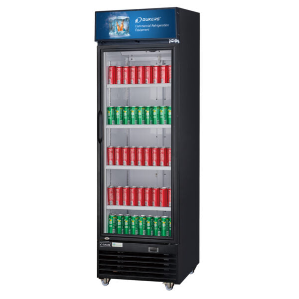 Dukers Glass Door Merchandiser Refrigerator