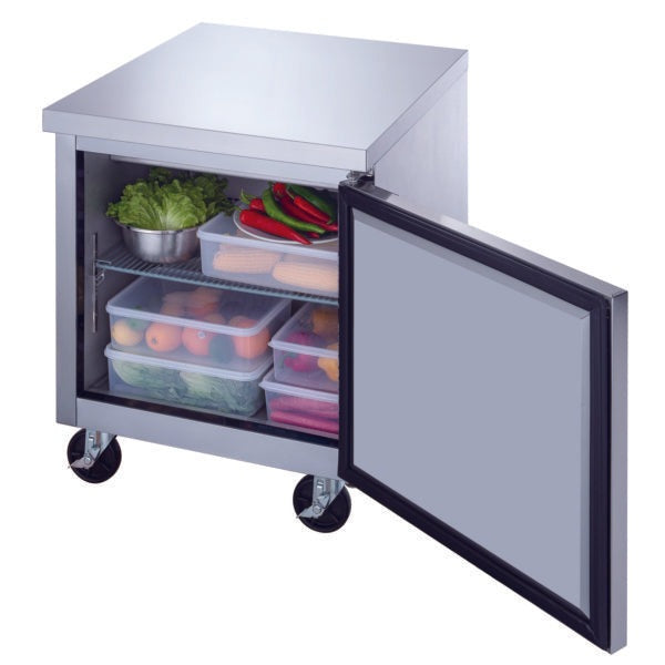 Dukers Undercounter Refrigerator in Stainless Steel