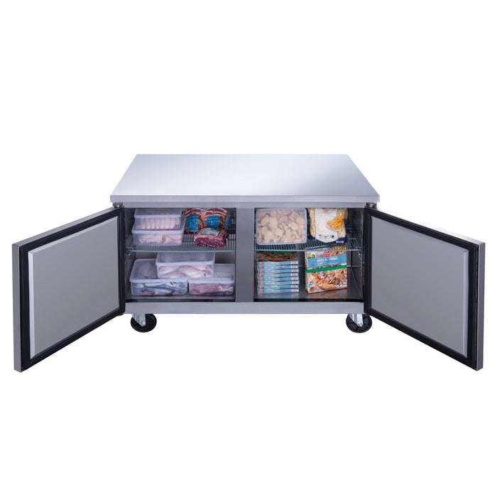 Dukers Undercounter Freezer in Stainless Steel
