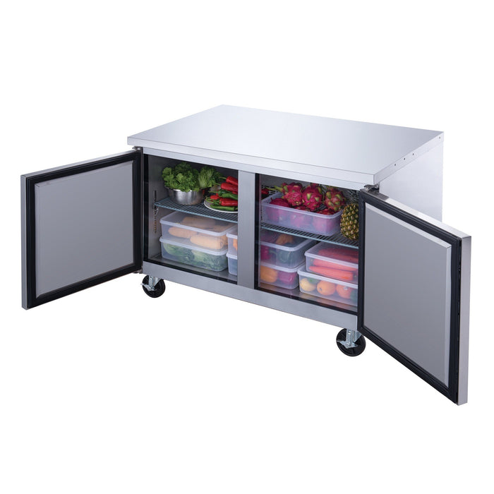 Dukers Undercounter Refrigerator in Stainless Steel