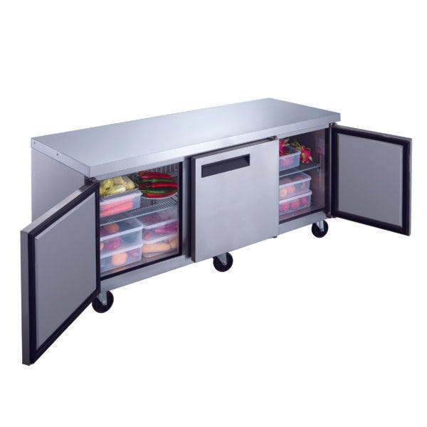 Dukers Undercounter Refrigerator in Stainless Steel