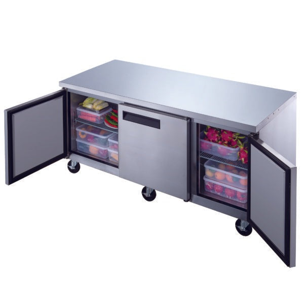 Dukers Undercounter Refrigerator in Stainless Steel