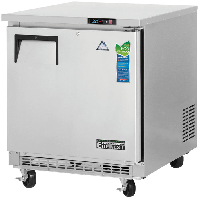Everest Back Mount Undercounter Refrigerator