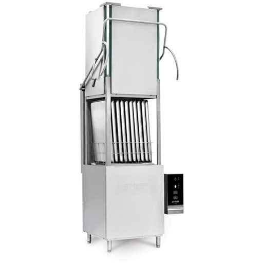 Jet Tech 747HH High Temp Door Type Dishwasher w/ Built-in Booster - 30 Racks/hr, 208-240v/1ph