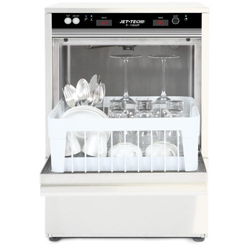 Jet Tech F-16DP High Temp Rack Undercounter Dishwasher - 24 Racks/hr, 208-240v/1ph