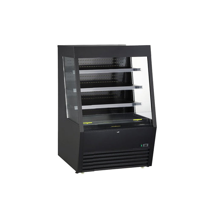 Kool-It KOM-48XBK 47 1/2" Vertical Open Air Cooler w/ 4 Levels, 115v