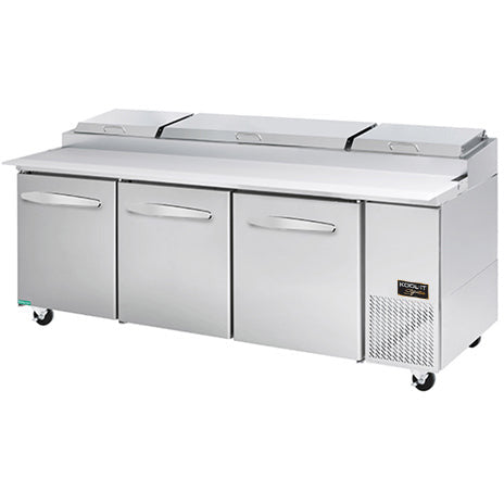 Kool-It KPT-93-3 93 2/5" Pizza Prep Table w/ Refrigerated Base, 115v