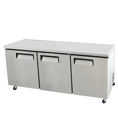 Bison Three Door Undercounter Cooler BUR-72