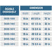 Dukers Commercial Overshelf