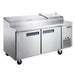 Dukers Pizza Prep Station Refrigerator