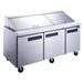 Dukers Salad Prep Station Refrigerator