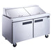 Dukers Salad Prep Station Refrigerator