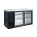 Dukers Back Bar Beverage Cooler
