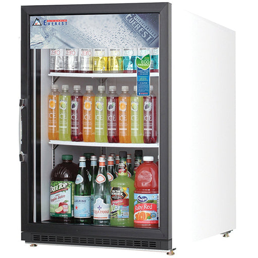 Everest Bottom Mounted Glass Door Merchandiser Refrigerators