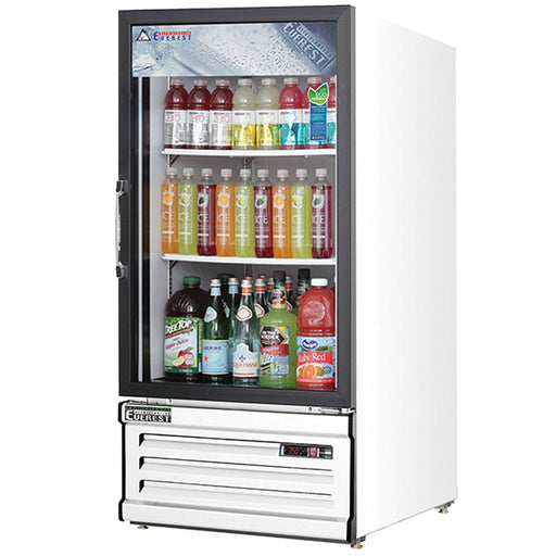Everest Bottom Mounted Glass Door Merchandiser Refrigerators