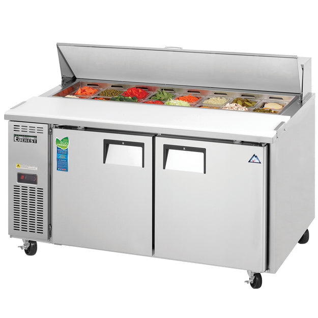 Everest Side Mounted Sandwich Prep Table 24" or 31" Depth