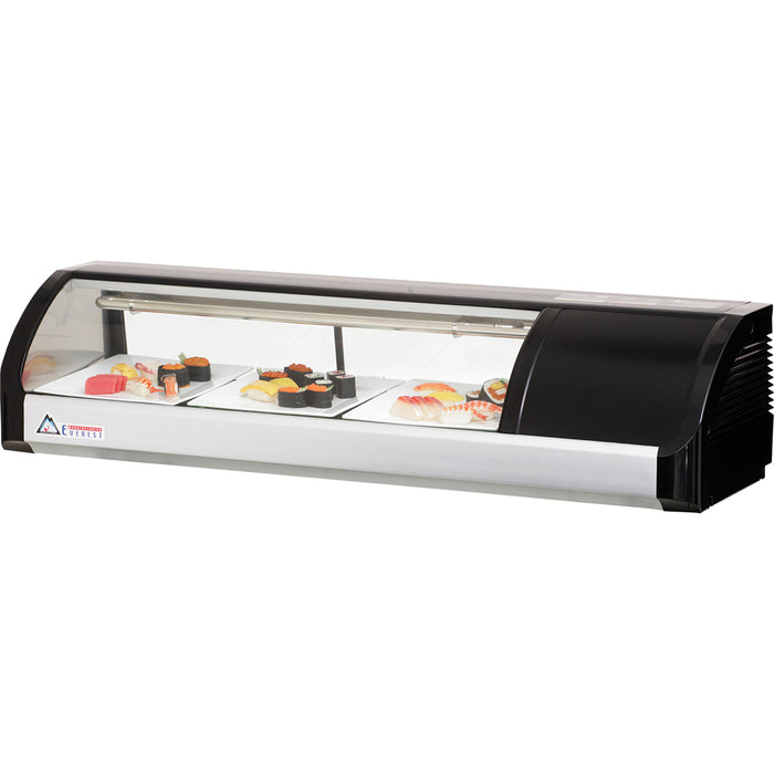 Everest ESC47R 4ft Self Contained Countertop Refrigerated Display Case - Right Comp Mount