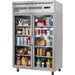 Everest Top Mounted Reach-In Glass Door Refrigerator