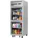 Everest Top Mounted Reach-In Glass Door Refrigerator