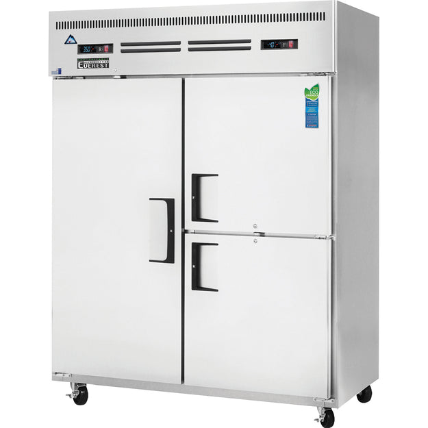 Everest Top Mounted Solid Door Dual Temps