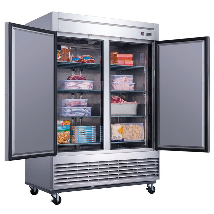 Dukers Commercial Reach In Freezer