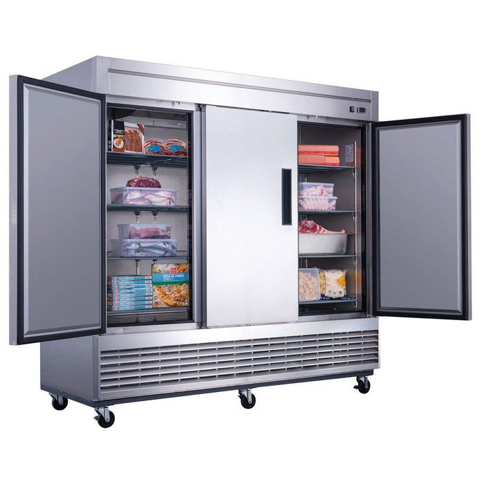 Dukers Commercial Reach In Freezer