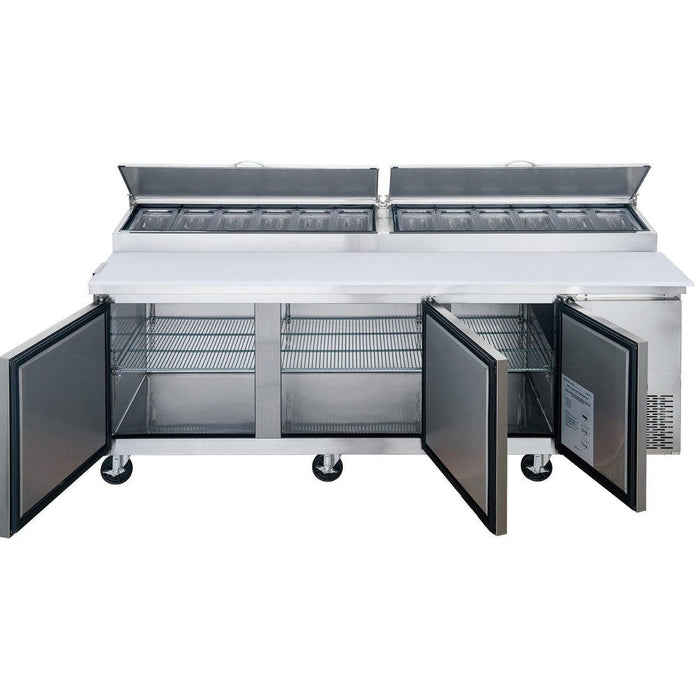 Dukers Pizza Prep Station Refrigerator