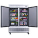 Dukers Commercial Reach In Refrigerator