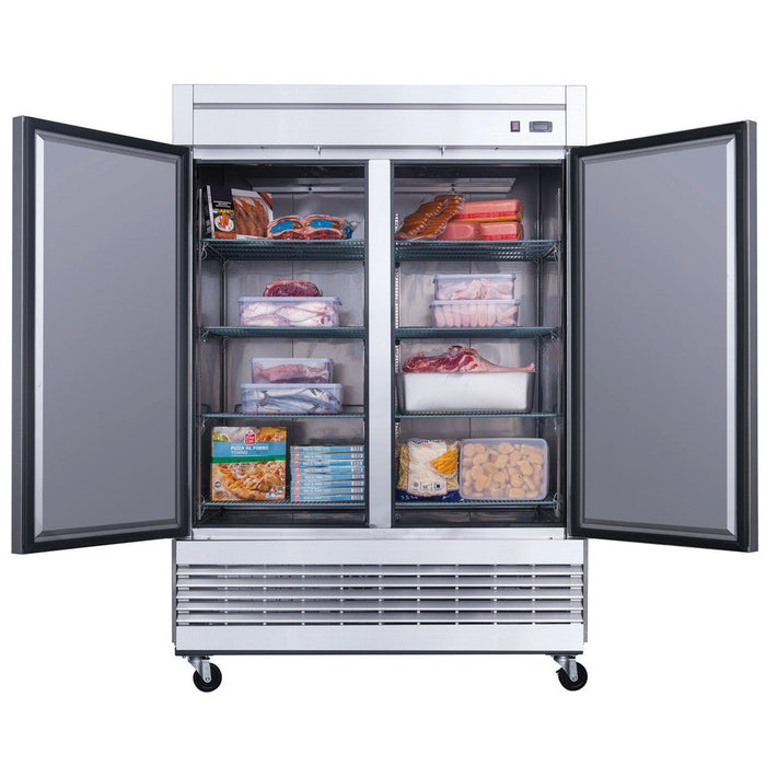 Dukers Commercial Reach In Freezer