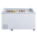 Dukers Glass Top Chest Freezer