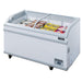 Dukers Glass Top Chest Freezer