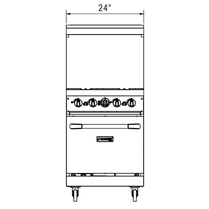 Dukers Gas Oven Range