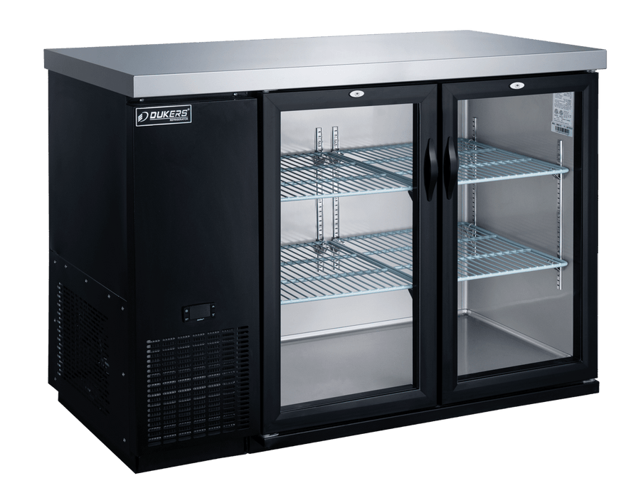 Dukers Back Bar Beverage Cooler