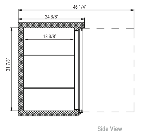 Dukers Bar & Beverage Cooler