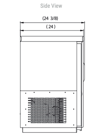 Dukers Bar & Beverage Cooler