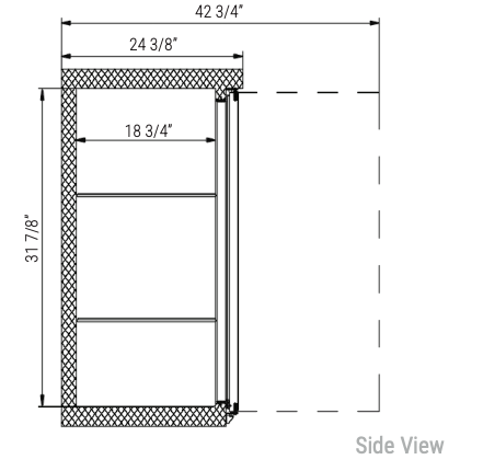 Dukers Bar & Beverage Cooler