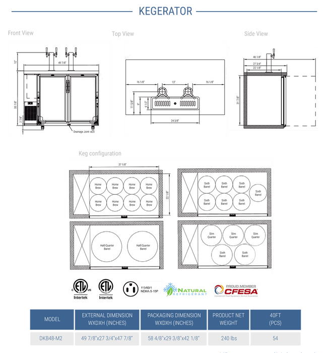 Dukers Kegerator